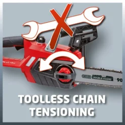 Einhell Tronçonneuse Sans Fil Ge-lc 18 Li - Solo 4501761 -Pas Cher Jardinoa Magasin 645b8f462397f7.08589121