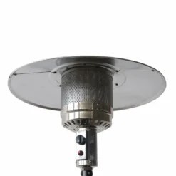 Chauffage D'extérieur à Gaz 13kw - Siberia - Parasol Chauffant Noir. Avec Roulettes Et Stabilisateur -Pas Cher Jardinoa Magasin 645b90718c4297.43450841