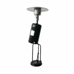 Chauffage D'extérieur à Gaz 13kw - Siberia - Parasol Chauffant Noir. Avec Roulettes Et Stabilisateur -Pas Cher Jardinoa Magasin 645b907193d005.30133725