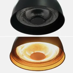 Parasol Chauffant électrique Suspendu 1500w – Lapland – Chauffage D’extérieur Type Halogène. Kit De Suspension Inclus (chaîne Et -Pas Cher Jardinoa Magasin 645b9082a3ec12.22567236