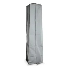 Parasol Chauffant Au Gaz Pyramide - Greenland Avec Housse De Protection Grise - Chauffage D'extérieur 11.2kw En Acier Inoxydable. -Pas Cher Jardinoa Magasin 645b9087ad3065.83261747
