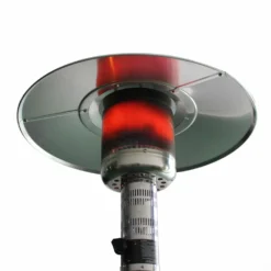 Chauffage D'extérieur Gaz 12.5kw - Finland - Parasol Chauffant Noir. Réglable. Porte En Façade. Roulettes Et Housse -Pas Cher Jardinoa Magasin 645b908a3073b6.69841454