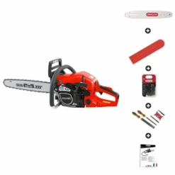 Tronçonneuse Thermique Professionnelle 62cc 3,2cv Guide Oregon 50 Cm Anti Vibration Dunsch Du32615-50c -Pas Cher Jardinoa Magasin 645b90ed3c2590.83915879