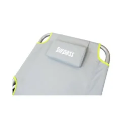 Transat Chaise De Plage A Roulette Vert Et Gris -Pas Cher Jardinoa Magasin 645ecef8a72536.36111756