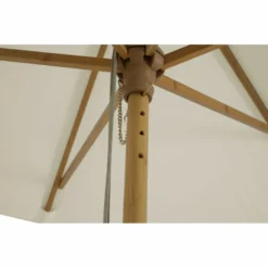 Parasol Droit Hoani En Bambou Contreplaqué Et Tissu Beige Clair -Pas Cher Jardinoa Magasin 646229b40b3c02.55469077