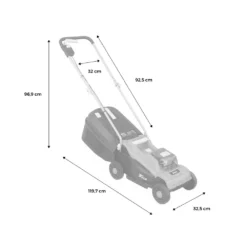 Voltr - Tondeuse à Gazon Sans Fil 30cm Batterie 20v Lithium 4ah Et Chargeur + Débroussailleuse Sans Fil ø25cm Avec Batterie Lithium -Pas Cher Jardinoa Magasin 64627aebe3f810.59783201
