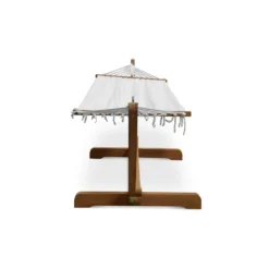 Hamac En Bois - Hamaca - Hamac 317x100cm Avec Toile En Coton -Pas Cher Jardinoa Magasin 6464c9f7c521d9.66005072