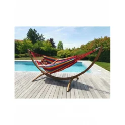 Set Week-end Hamac Kocon Fortaleza + Support Bois Klass 350 -Pas Cher Jardinoa Magasin 64651f99bab765.27395260