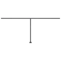 VIDAXL Auvent Manuel Rétractable Sur Pied 500x350 Cm Bleu/blanc -Pas Cher Jardinoa Magasin 64671616b6b763.73158530