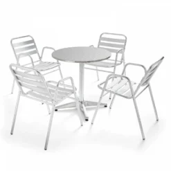 Plateau Rond En Aluminium ø60 Cm 9 Plateau Rond En Aluminium ø60 Cm -Pas Cher Jardinoa Magasin 646bb2e24bce20.20155701