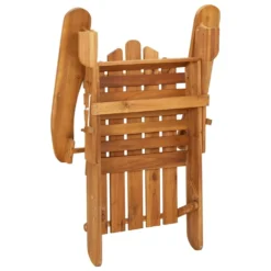 VIDAXL Ensemble De Salon De Jardin Adirondack 3 Pcs Bois Acacia Solide -Pas Cher Jardinoa Magasin 646d117f2fe136.71029848