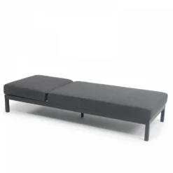 Ensemble Bain De Soleil Avec Tablette En Aluminium Gris -Pas Cher Jardinoa Magasin 646e01137d24c0.72923381