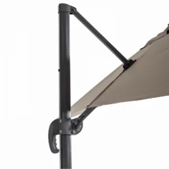 Parasol Déporté 2x3 M Et 4 Dalles à Remplir Aluminium Taupe -Pas Cher Jardinoa Magasin 646e58dcea9a15.65495794