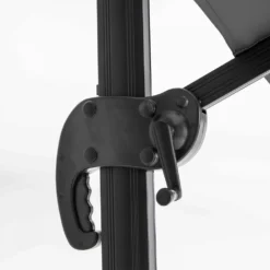 Parasol Déporté 3x4m Et 4 Dalles à Remplir Aluminium Gris -Pas Cher Jardinoa Magasin 646e58f8bd5905.79544724