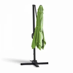 Parasol Déporté 2x3m En Aluminium Vert -Pas Cher Jardinoa Magasin 646e592622be42.10183469