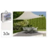 Progarden Toile D'ombrage 3x3 M Crème Carré