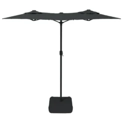 VIDAXL Parasol à Double Tête Avec Led Anthracite 316x240 Cm -Pas Cher Jardinoa Magasin 6470a733bace49.32853918