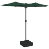 VIDAXL Parasol à Double Tête Vert 316x240 Cm