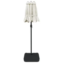 VIDAXL Parasol à Double Tête Avec Led Blanc Sable 316x240 Cm -Pas Cher Jardinoa Magasin 6470a7372fa718.56368302