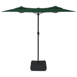 VIDAXL Parasol à Double Tête Avec Led Vert 316x240 Cm -Pas Cher Jardinoa Magasin 6470a7391d5d26.42602498