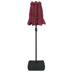 VIDAXL Parasol à Double Tête Rouge Bordeaux 316x240 Cm -Pas Cher Jardinoa Magasin 6470a73ae612c4.56408583