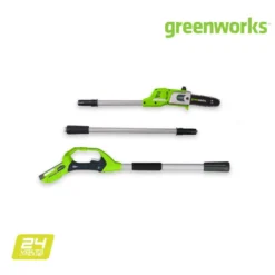 Elagueuse Sur Perche Greenworks 24v - 20 Cm - Sans Batterie Ni Chargeur - G24ps20 -Pas Cher Jardinoa Magasin 64763d761c9160.54023498