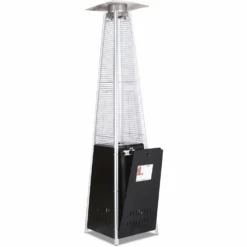 Parasol Chauffant Gaz "kheops" 13 Kw - Noir -Pas Cher Jardinoa Magasin 6478f27094c5b9.69126310