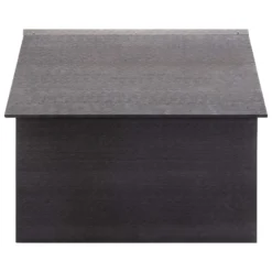 VIDAXL Garage Pour Tondeuse à Gazon Gris 80x80x70 Cm Wpc -Pas Cher Jardinoa Magasin 6479899cdae262.79794767