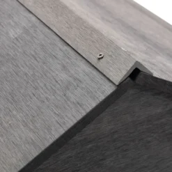 VIDAXL Garage Pour Tondeuse à Gazon Gris 80x80x70 Cm Wpc -Pas Cher Jardinoa Magasin 6479899cdeddd4.57567430