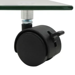 VIDAXL Supports Roulants à Plantes 4 Pcs 35x35 Cm Carré Verre Trempé -Pas Cher Jardinoa Magasin 64798cbfdfe106.13556254