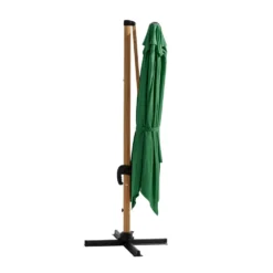 Parasol Déporté 3x3m Et 4 Dalles à Remplir Effet Bois Vert Cactus -Pas Cher Jardinoa Magasin 647b2f74d24512.25229779