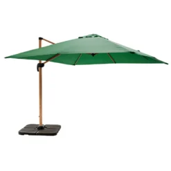 Parasol Déporté 3x3m Et 4 Dalles à Remplir Effet Bois Vert Cactus -Pas Cher Jardinoa Magasin 647b2f74dbbd91.93571469