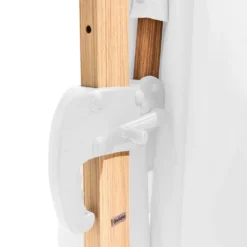 Parasol Déporté 3x3m Et 4 Dalles Lestées Effet Bois Blanc -Pas Cher Jardinoa Magasin 647b2f7f376553.74133008