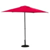Parasol Droit Rond Soya Grenade