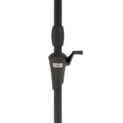 Parasol Droit Rond Sisko Taupe -Pas Cher Jardinoa Magasin 647f7caa2a76c5.85161551