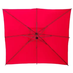 Parasol Déporté Carré Manoa Grenade -Pas Cher Jardinoa Magasin 647f7cb07b6159.25336508