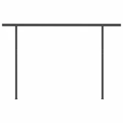 VIDAXL Auvent Automatique Capteur De Vent Et Led 4x3,5 M Crème -Pas Cher Jardinoa Magasin 6480d1ca9c53c8.04632708