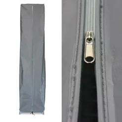 Chauffage D'extérieur Avec Sa Housse Intégrale - Arctic 13kw Gris Clair - Parasol Chauffant Gaz Pyramide. Chauffage De Terrasse -Pas Cher Jardinoa Magasin 6482c400f19873.07645032