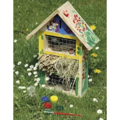 Kit De Bricolage Pour Hôtel à Insectes Pour Enfants Naturel -Pas Cher Jardinoa Magasin 6483189dd48be4.24292007