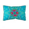 Coussin Signature 60x40cm (peacock)