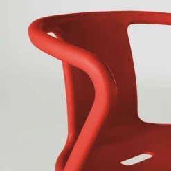 Fauteuil En Plastique Rouge -Pas Cher Jardinoa Magasin 6488652b984c29.86073446
