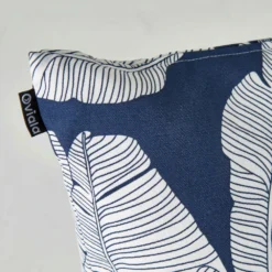 Lot De 2 Coussins Carrés Polyester Abaca Bleu 45x45x8 Cm -Pas Cher Jardinoa Magasin 64886580c58f94.54893867