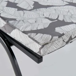 Coussin Pour Bain De Soleil Gris Et Blanc 186 X 60 X 5cm -Pas Cher Jardinoa Magasin 6488658bcd28f2.09293263