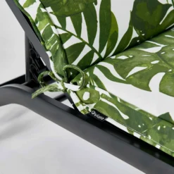 Lot De 2 Coussins Bain De Soleil Polyester Blanc 186x60x5 Cm -Pas Cher Jardinoa Magasin 648865996f7640.75966440