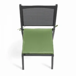 Lot De 4 Galettes De Chaise Polyester Vert Cactus 40x40x3 Cm -Pas Cher Jardinoa Magasin 6488659e177885.26741302