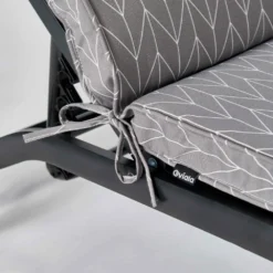 Coussin Bain De Soleil Polyester Gris 186 X 60 X 5 Cm -Pas Cher Jardinoa Magasin 648865a29cc281.38627515