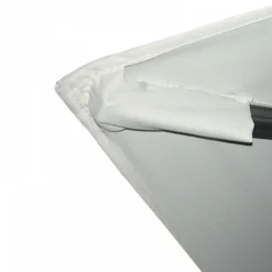 Double Parasol Déporté Carré 3 X 3m En Aluminium écru -Pas Cher Jardinoa Magasin 64895b7511d2c5.69386016