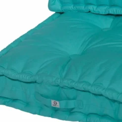 Coussins Palette Capitonné 120x80x20cm Bleu Caraïbes -Pas Cher Jardinoa Magasin 648b51cc4c4999.36133229