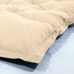 Futon Xxl - Matelas De Sol 195x100cm - Beige -Pas Cher Jardinoa Magasin 648b51d4a31267.45255651