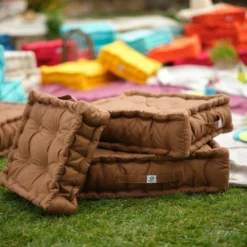 Coussin De Sol Lot De 2 - 40 X 40 Cm Rouille -Pas Cher Jardinoa Magasin 648b553a4d5e27.27420103